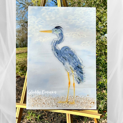 Henry the Blue Heron!